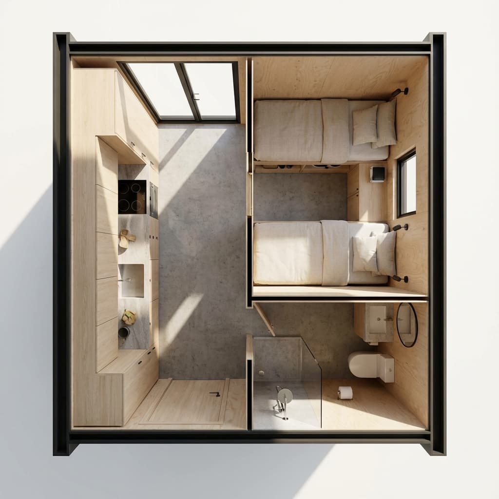 Top-down layout options